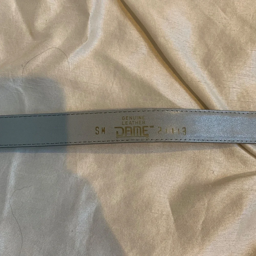 Dame Gray/Silver/ Gold Belt sz S